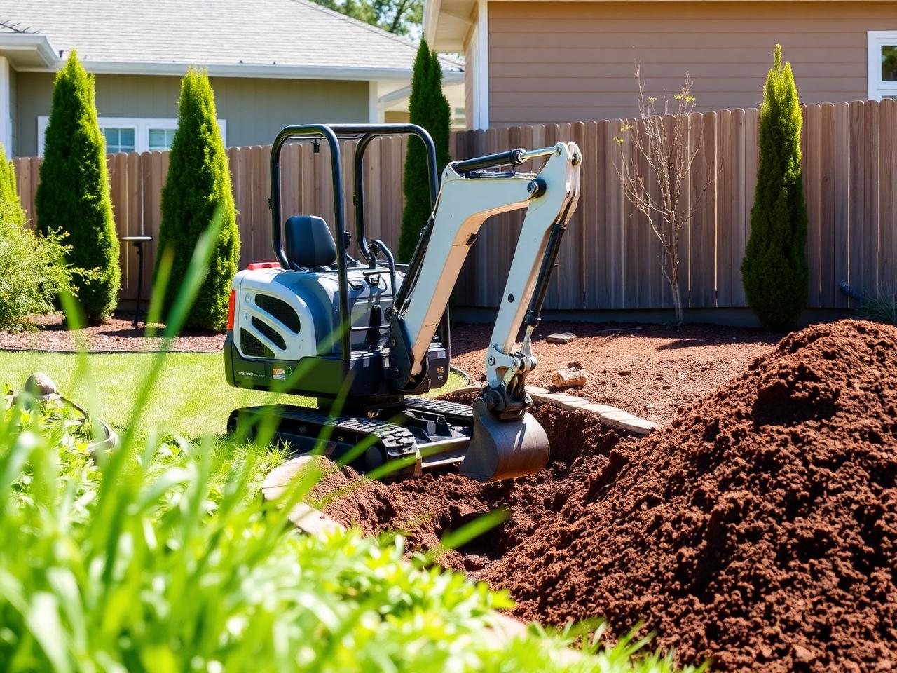 Mini Excavation & Small Dirt Work